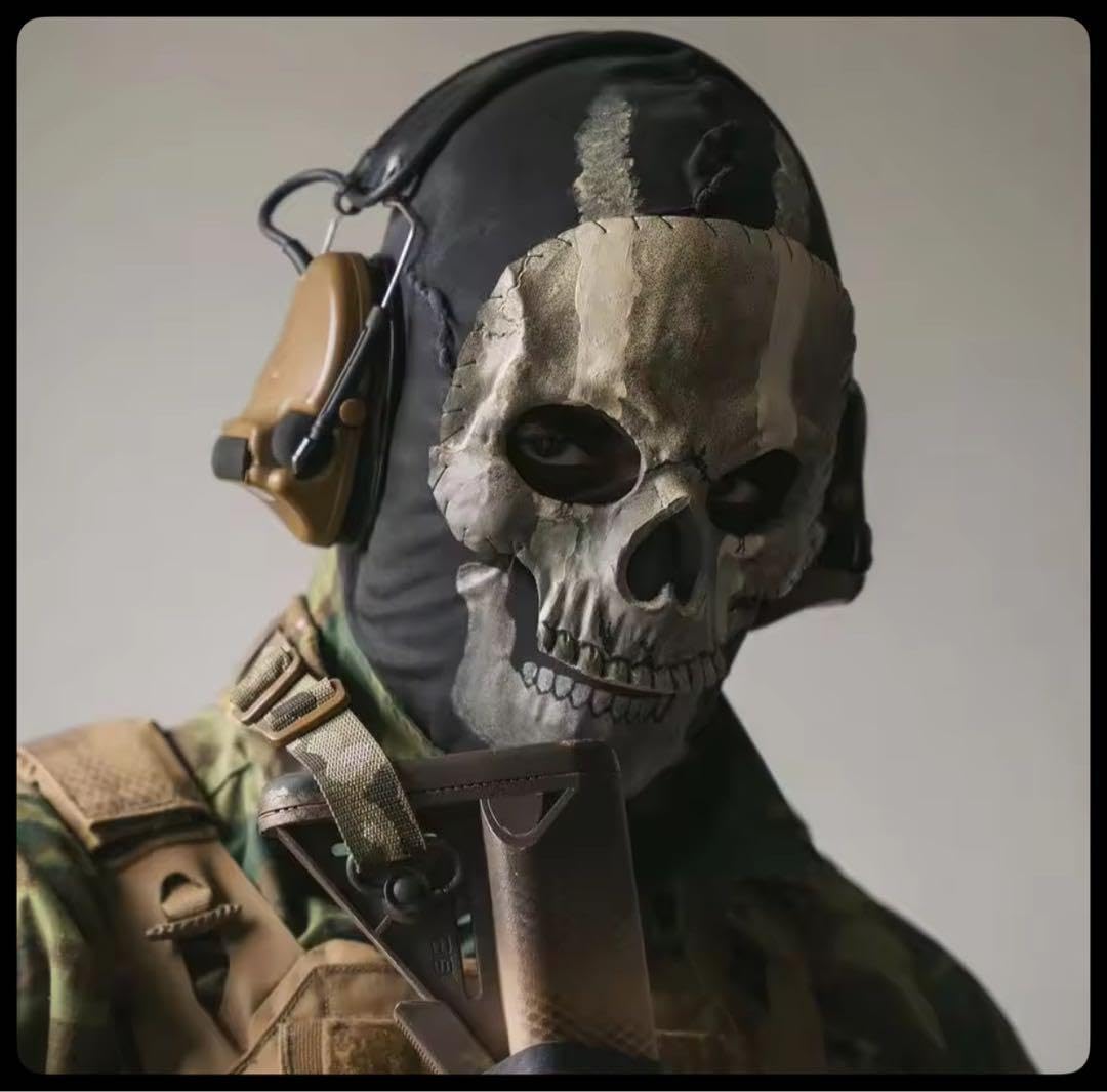サバゲー ゴーストマスク CODMW バラクラバ 即日配送 Amazon.co.jp: ゴーストマスク COD スカルマスク バラクラバ